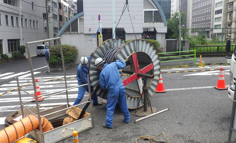 配電線事業